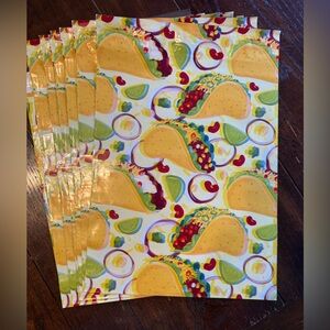 Polymailers: (20) Taco Party 10x13